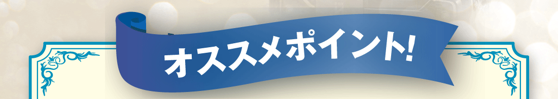 オススメポイント！